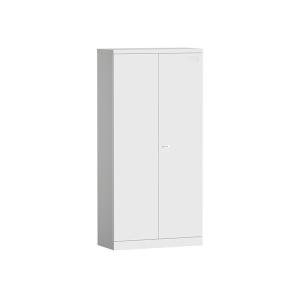 Cheap Flush Door Steel Office Cupboard Swing Door Cupboard With 4 Adjustable Shelf for sale