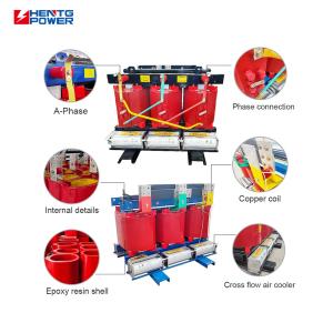 Multi Winding Coil Dry Type Transformer High Capacity 30kva-1000kVA Distribution
