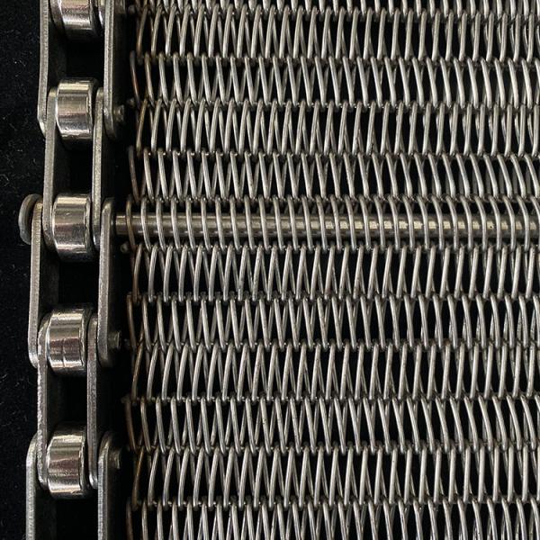 High Bearing Capacity 50-2000kg/m2 Wire Mesh Conveyor Belt Balanced Weave