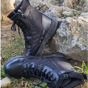 Shiny Army Under Armour Tactical Boots Steel Toe Waterproof Men Trekking