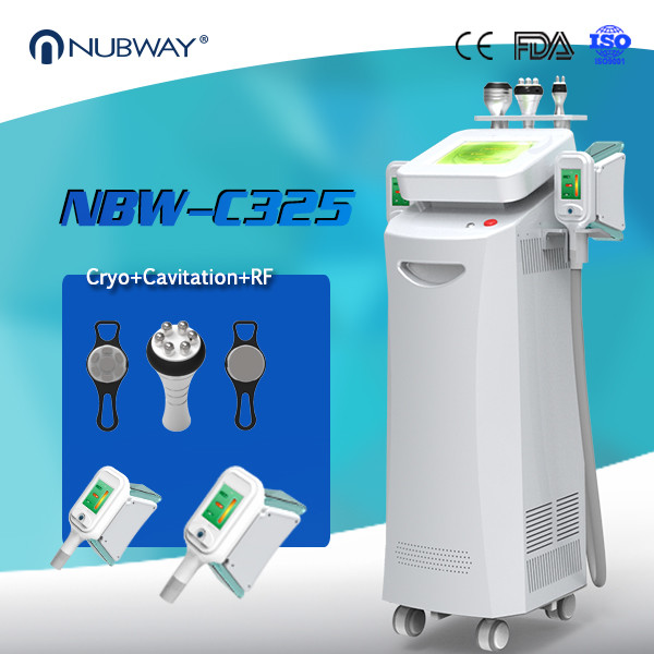 Quality 2017 newest 5 handles Cryolipo Slimming Machine with RF & Cavitation handle Coolsculpting fat freezing machine wholesale