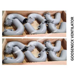 Made in China-AB type welded round gooseneck ventilator with nominal diameter of