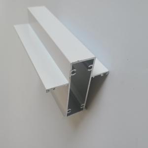 Cheap Powder Coating 6060 Aluminium Sliding Window Profile 0.6mm For Building Material for sale