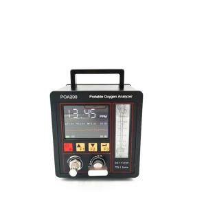 Portable Oxygen Analyser , Trace O2 Analyzer Powered By Internal Battery