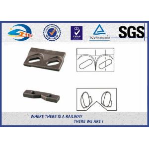 Railroad Construction Boltable Rail Clips Self blocking High Strength
