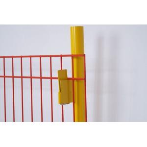 Iron Pvc Coated Edge Protection Barriers Temporary Mesh Walls / Shafts