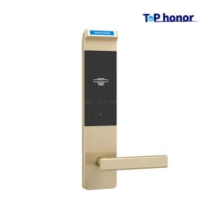 RFID Card Smart Electronic Door Handle Lock Semiauto Aluminium Alloy For For