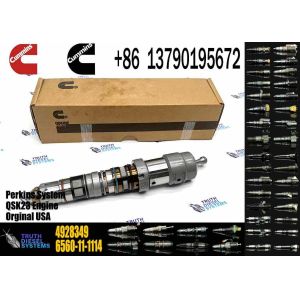 Factory Remanufactured Injector 4928349 Diesel Common Rail Injectors for Diesel Engine Parts