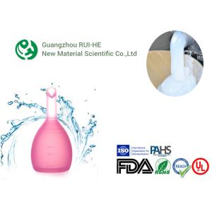 Fast Curing Non - Toxic LSR Liquid Silicone Rubber For Menstrual Cup ROHS
