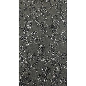 Tree Branch Sequin Fabric Special Ground Luxary  Design Factory For Gowns Party Dressess