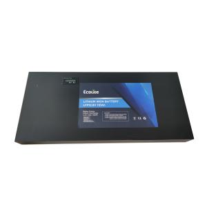 China 12.8V110Ah LiFePO4 Slimline Battery 1408Wh Outdoor Travel Lithium Battery With In-Built Bluetooth on sale