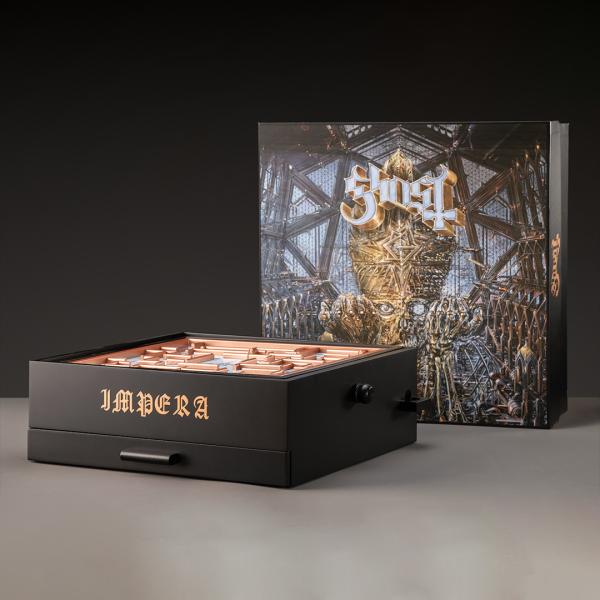 Custom Luxury Wooden Box Entertainment Packaging With Laser Engraved Logo Drawer