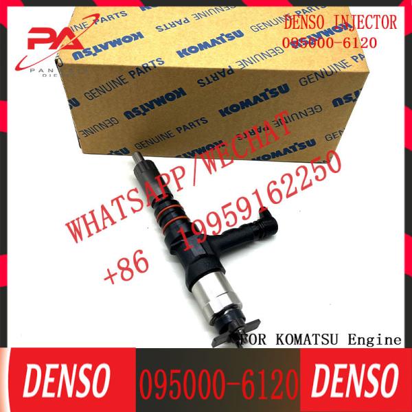 SAA6D140E-5 fuel injection pump fuel injector 6261-11-3100 095000-6120 for Komatsu WA500-6 Loader PC450-7 PC650-8