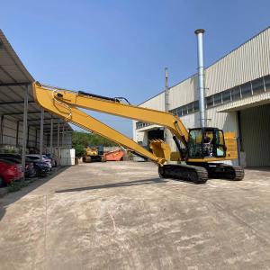 CAT320 Telescopic Excavator Long Boom With Bidirectional Foot Switch Configurati