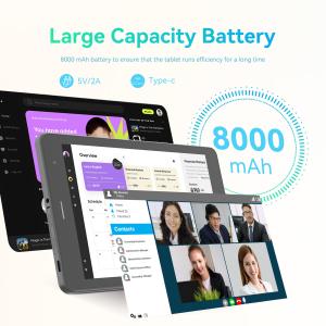 C Idea Quad Core Android Tablet Portable 8 Inch Tablet For Students With