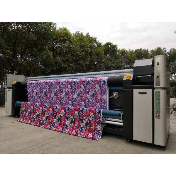 Large Size High Resolution Inkjet Textile Printing Machine With Automatic