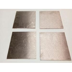 W85 W75 Machined Tungsten Copper Alloy 80/20 WCu Alloy Tungsten Copper Sheet