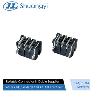Micro Fit 3.0 2x3 Pin Header Connector, 3.00mm Pitch Side Entry PCB Power Signal