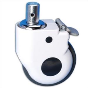 China medical caster locking wheels ruber caster medical supply 5 in on sale