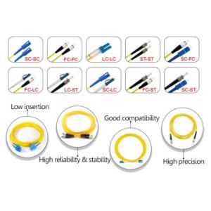 OM1 Simplex Duplex G652D 3m LSZH Fiber Optic Patch Cord