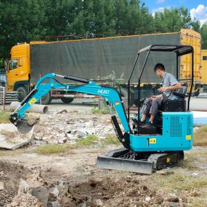 New Mini Excavator Prices 1700kg 1.7 Ton Excavators Small Digger Bagger With Ce