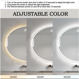 Experience the Ultimate Bathroom Lighting with Our LED Bathroom Mirror