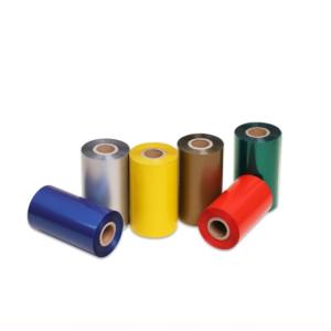 High quality near edge wax resin ink outside 55mm 600m thermal transfer ribbon