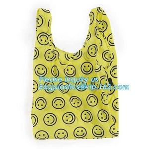 Cheap Supermarket polyester foldable non-woven bags fabric grocery shopping bag with different colors,Eco Friendly Polyester L for sale