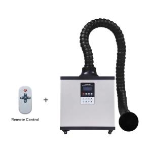 China White FES200 Solder Fume Extractor 210W Power Welding Smoke Absorber DTF Printing Smoke Purifier on sale