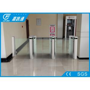 Cheap Indoor Smart Speed Half Height Turnstile Fault Detection With Led Indicator Light For Bank for sale