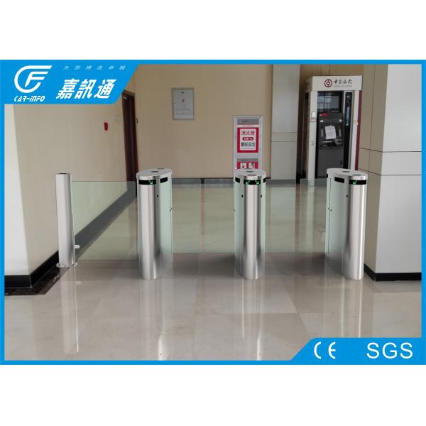 Indoor Smart Speed Half Height Turnstile Fault Detection With Led Indicator
