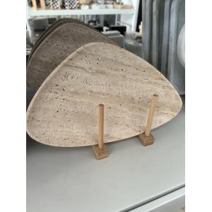 Natural Luxury Travertine Tray – Handcrafted Luxury for Timeless Elegance &