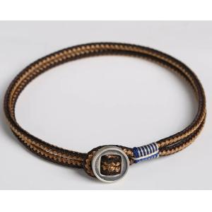 925 Sterling Silver Handmade Button Protection String Weave Bracelets 15cm 17cm