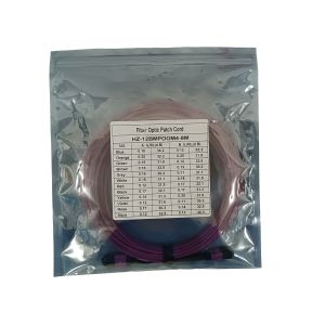 OM4 50/125um MTP-24 Fiber Patch Cable With 24 Fibers And 3.0mm Outer Diameter