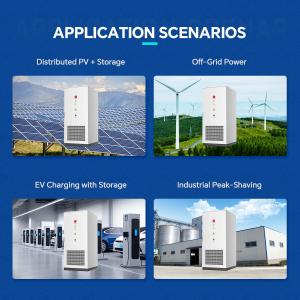 Hua Power B2B Own Factory EV Charge With Storage Off-grid Power 110kW 233kWh