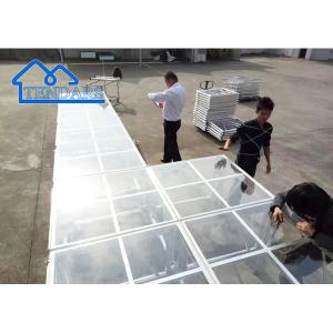 4x4ft And 4x8ft Platform Concert Acrylic Transparency Aluminum Alloy 6082-T6