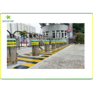 Auto Telescopic And Remote Control Automatic Rising Bollard System In Bank
