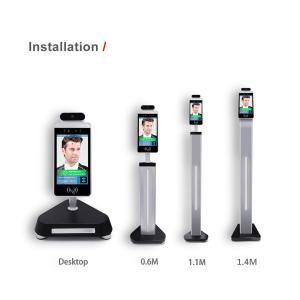 Distance 150cm Face Recognition Temperature Camera