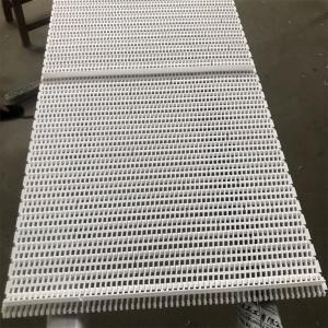                  900 Pitch 27.2mm Flat Top Plastic Modular Conveyor Belt for Food Processing             
