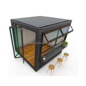 10ft Mini Pop-up Shop Container Coffee Shop Bar Fast-food Restaurant Convenience