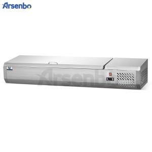 60Hz Salad Bar Pizza Prep Refrigerator Multipurpose No Fluorine