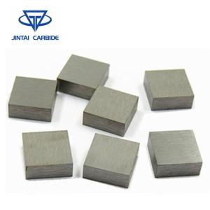 Anti Rust Tungsten Carbide Plate Machinery Cutting Tools Wide Application Range