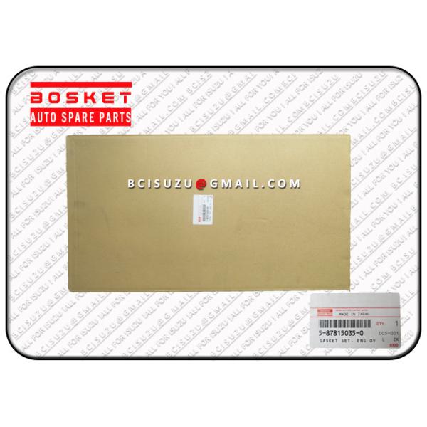 5878150350 5-87815035-0 Isuzu NPR Parts 4HK1 Gasket Set Engine Overhaul