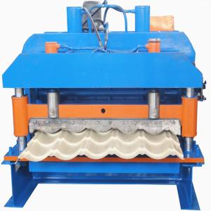 640mm Glazed Steptile Ppgl Roof Tile Roll Forming Machine