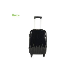 China Travel Trolley ABS PC Film Hard Sided Luggage With Expander on sale