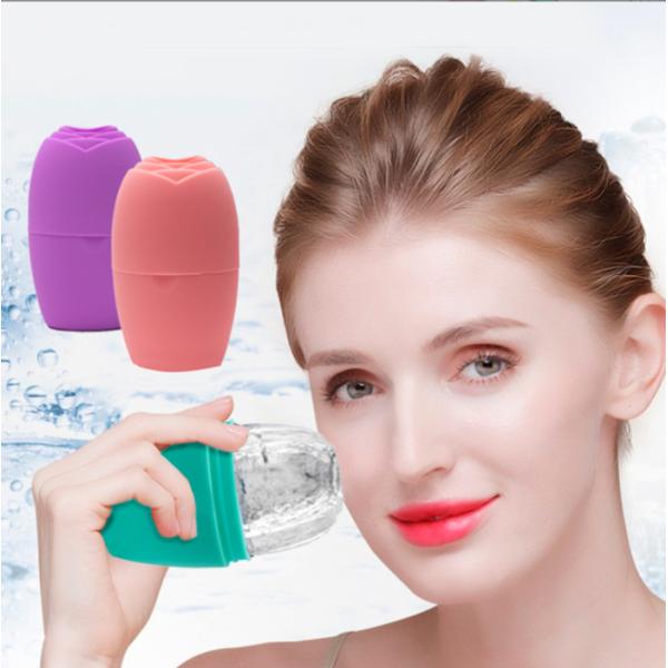 Silicone Facial Ice Mold for Skin Care and Beauty Sustainable Ice Cream Tools Type