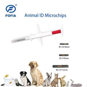 HT003 Injectable Animal Temperature Microchip with 10 cm Reading Distance and 20