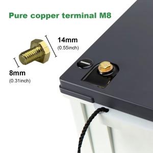 AA Lithium Ion Rv Battery Pack Rechargeable 12.8V 200ah