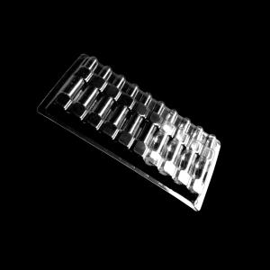 Custom Clear Plastic Ampoule Tray Blister Packaging In PVC PET PETG ESD