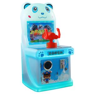 Arcade Cabinet Bear Coin Mall Robot Children Single Player Gunfight King